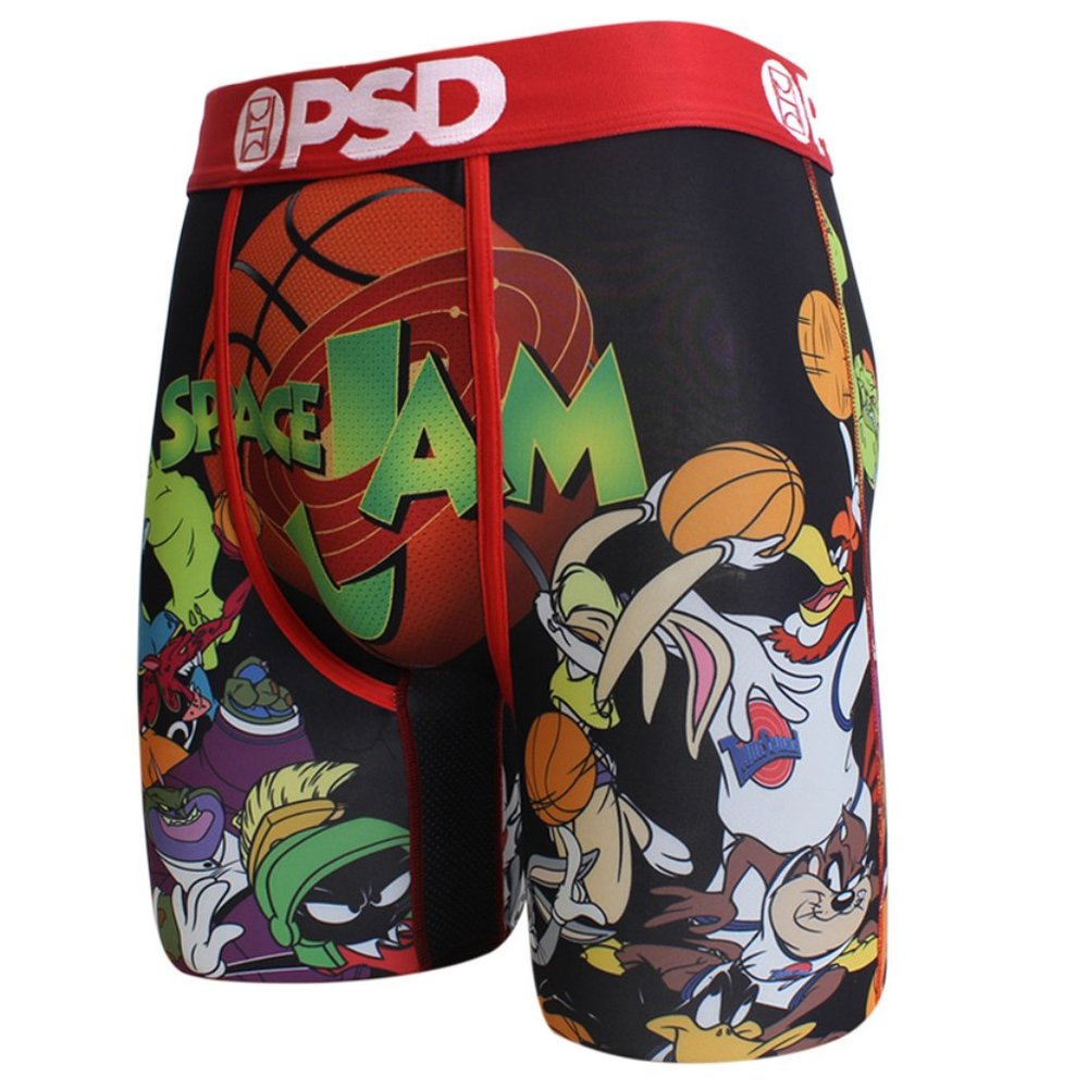 PSD SPACE JAM BOXERS UNDERWEAR BRIEFS ETHIKA HTF